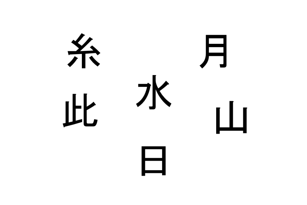バラバラ漢字クイズ vol.3 2問目