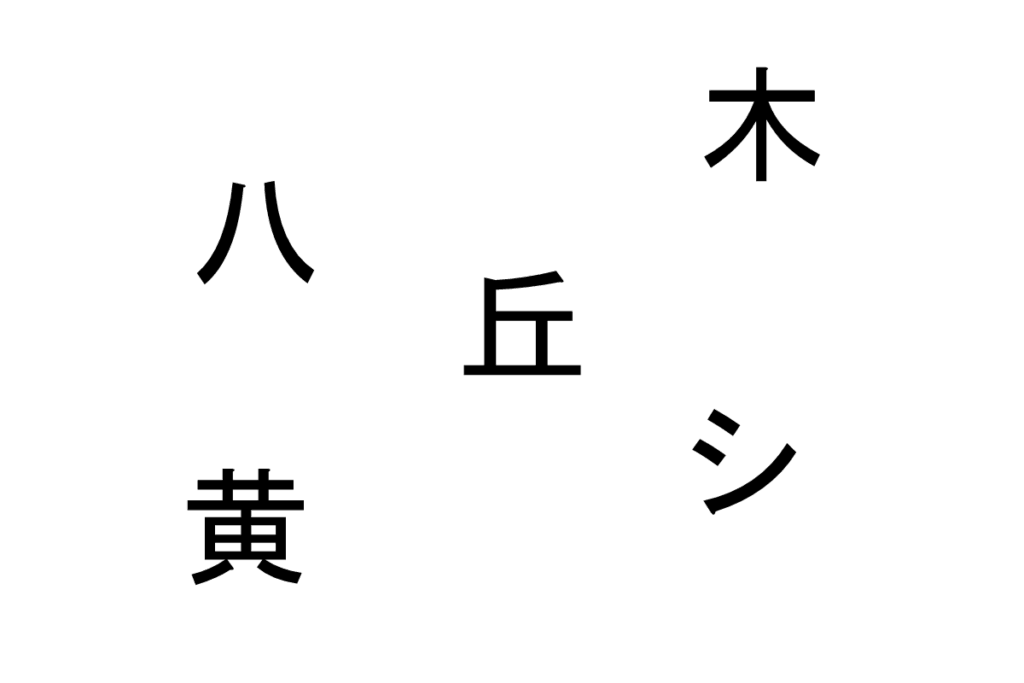 バラバラ漢字クイズ vol.15 2問目